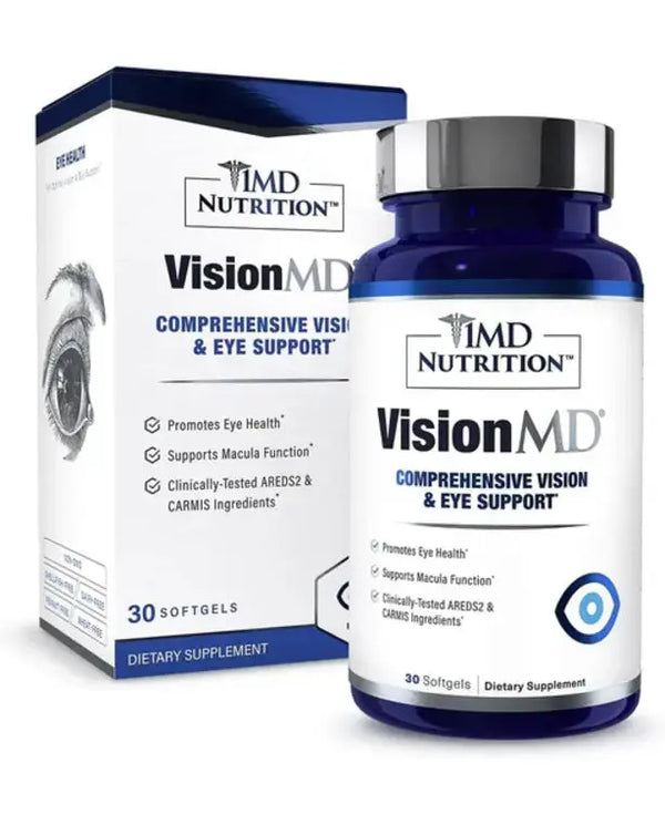 1MD Nutrition VisionMD Eye Vitamin CARMIS - Eye Supplement for Adults - 30 Softgels
