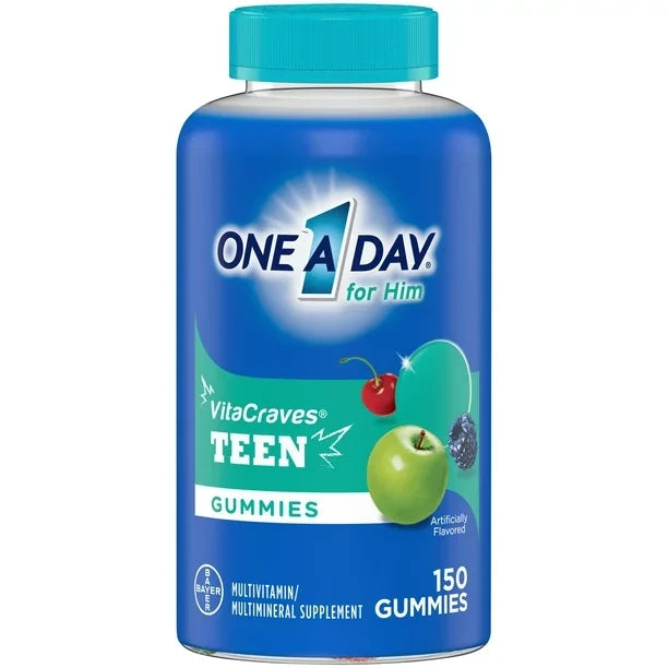 ONE A DAY Multivitamin Gummies, Supplement with Vitamin A, C, D, E and Zinc for Immune Health Support* & more, 60 Count