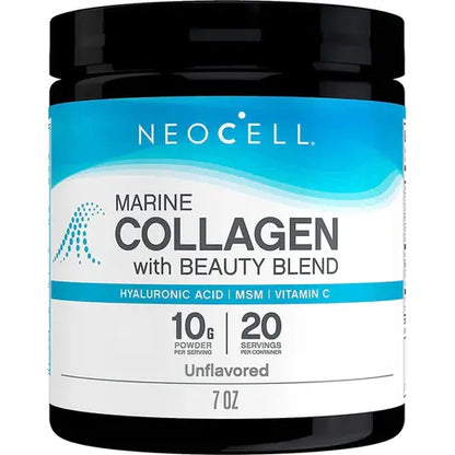 NeoCell Marine Collagen with Beauty Blend; Unflavored Powder 7 oz