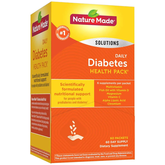 Nature Made Diabetes Health Pack, 60 Packets