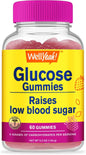 WellYeah Glucose Gummies - 4 Grams of Carbohydrates- Natural Sourced Flavors - Chewable Gummy for Men and Women, Non-GMO, Gluten Free - 60 Count