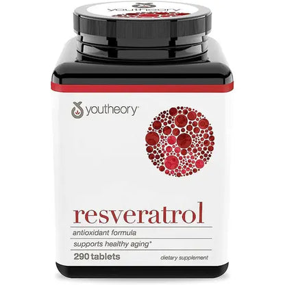 Youtheory Resveratrol with Acerola, 290 Count