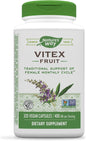 Nature’s Way Vitex Fruit, Traditional Support of Monthly Cycle*, Vegan, Non-GMO, 320 Capsules