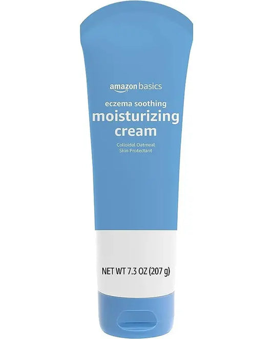 Amazon Basics Eczema Soothing Moisturizing Cream with Colloidal Oatmeal, 7.3 Ounces, 1-Pack (Previously Solimo)