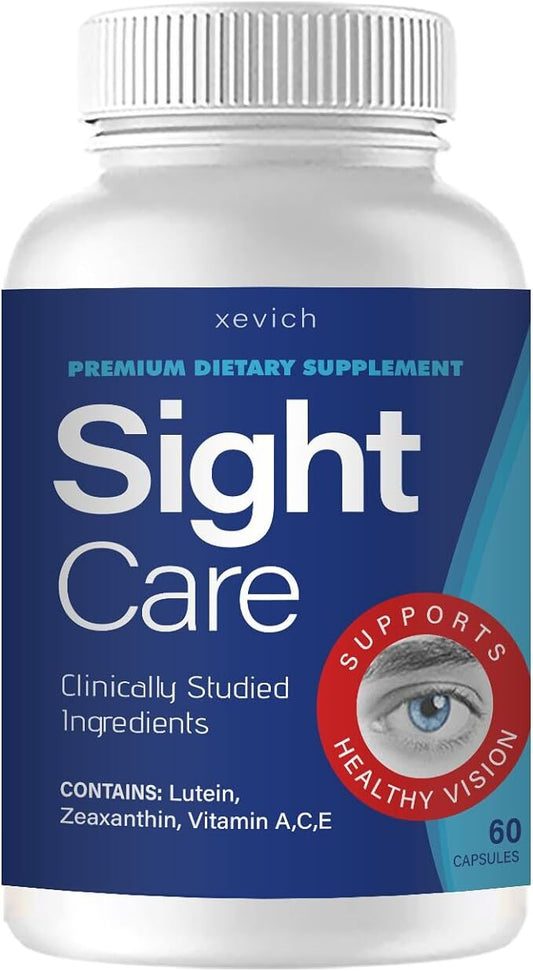 Xevich Sight Care - Sight Care Premium Dietary Supplement (Single, 60 Capsules)