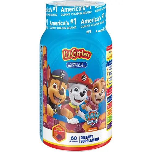 L'il Critters Paw Patrol Complete Multivitamin Gummies, 60ct