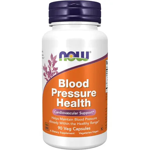 NOW Supplements, Blood Pressure Health with MegaNatural®-BP™, Cardiovascular Support, 90 Veg Capsules