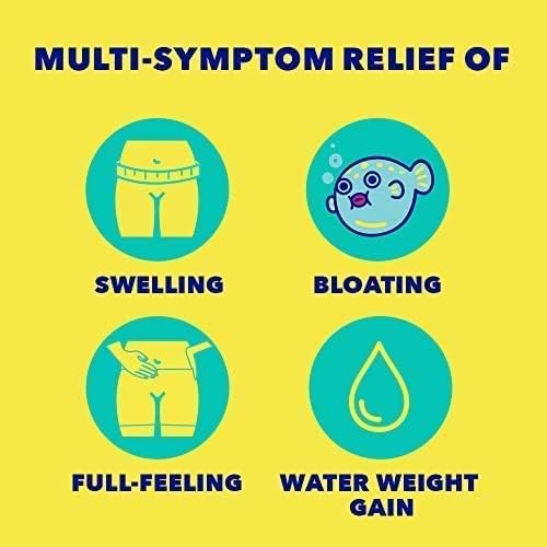 MIDOL Bloat Relief, Caplets with Pamabrom, 60 Count