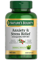 Nature's Bounty Anxiety & Stress Relief Ashwagandha Ksm-66 Tablets, 140 Count