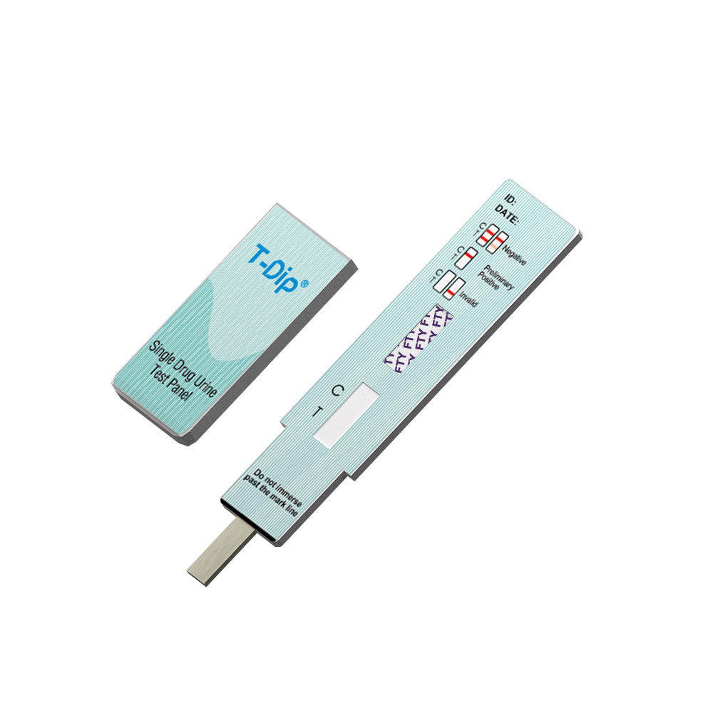 Prime Screen - [10 Pack] - Fetanyl Urine Drug Test Kit with 20 ng/mL cut-off level- Medically Approved Urine Drug Screening Test - Detecting Any Form of Fetanyl Test - WFTY-114