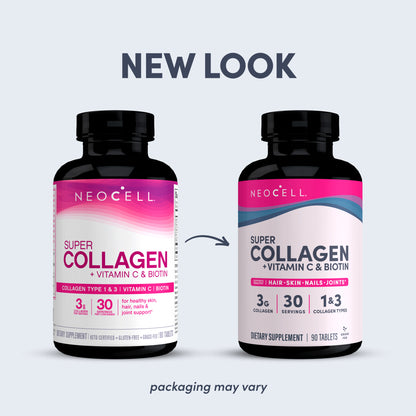 Neocell Super Collagen +Vitamin C & Biotin 90 count