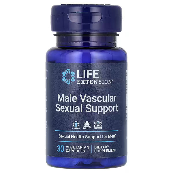 Life Extension, Male Vascular Sexual Support, 30 Vegetarian Capsules Life Extension