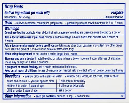 Ex.Lax Maximum Strength Stimulant Laxative Constipation Relief Pills for Occasional Constipation, Gentle Laxatives - 24 Count