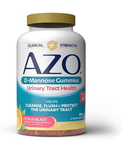 AZO D Mannose Urinary Tract Health Gummies, 40 Count