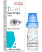 AGEPHA iGel® Moisturizing Eye Drops for Dry Itchy Eyes | Artificial Tears for Red Eyes | Lubricating Eye Drops for Contact Lenses