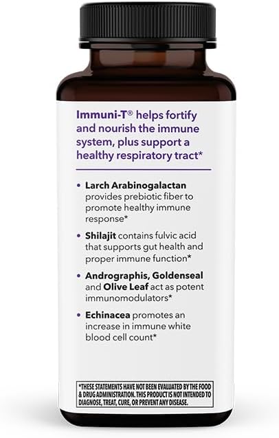 LifeSeasons Immuni-T - Immune Support - Vitamin Supplement for Cold & Flu Relief - Natural Immunity System Booster - 90 Capsules