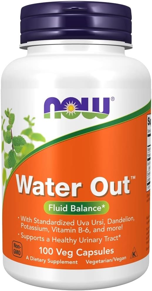 NOW Foods, Water Out, Fluid Balance, 100 Veg Capsules