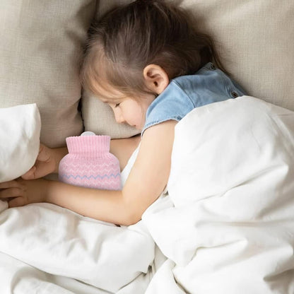 320ml Hot Water Bottle with Knited Cover