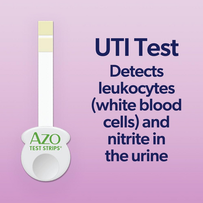 AZO Urinary Tract Infection (UTI) Test Strip + Vaginal pH Test Kit