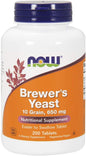 NOW Foods Brewer's Yeast 650 mg 200 Tablets