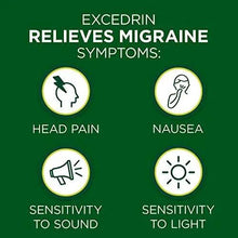 Excedrin Migraine Relief Caplets to Alleviate Migraine Symptoms - 200 Count Excedrin