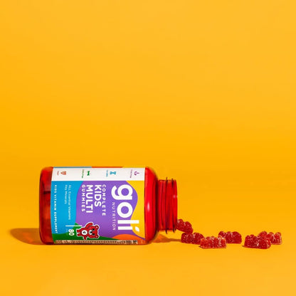 Goli Kids Multivitamin Gummy - 80 Count - All 13 Essential Vitamins & Key Minerals - Kosher, Gluten-Free, Vegan, and Non-GMO