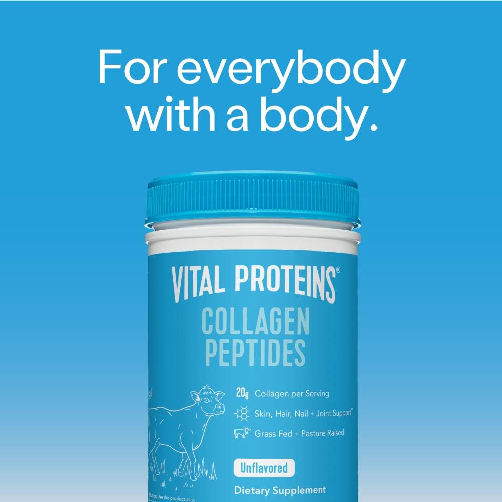 Vital Proteins Collagen Peptides Supplement Powder, Unflavored, 10 oz