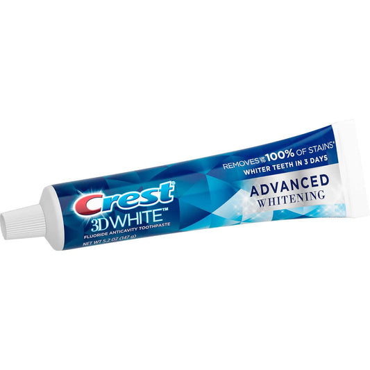 Crest 3D White Vivid Mint Ultra Whitening Toothpaste, 5.2 oz