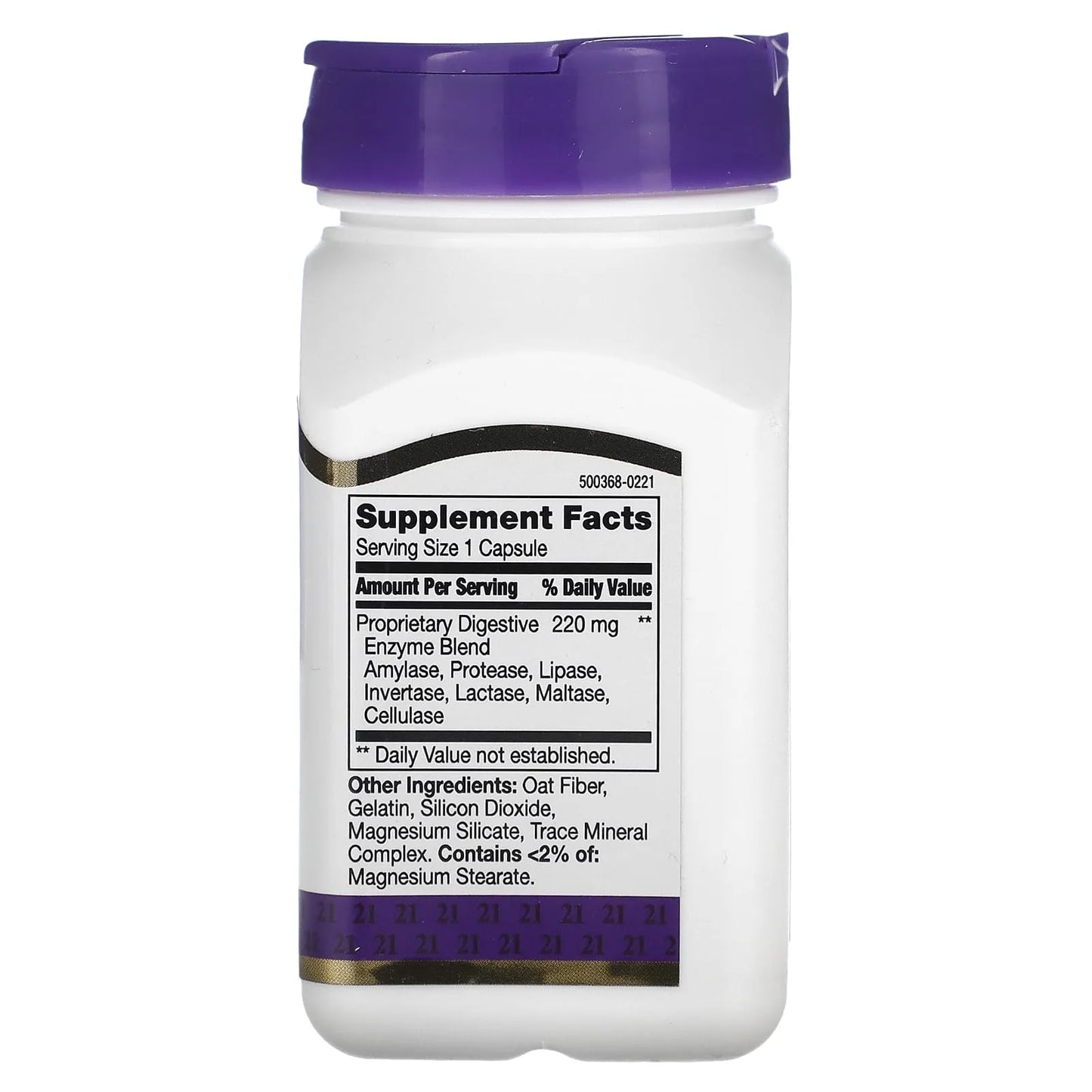 21st Century Digestive Enzymes, 60 Capsules