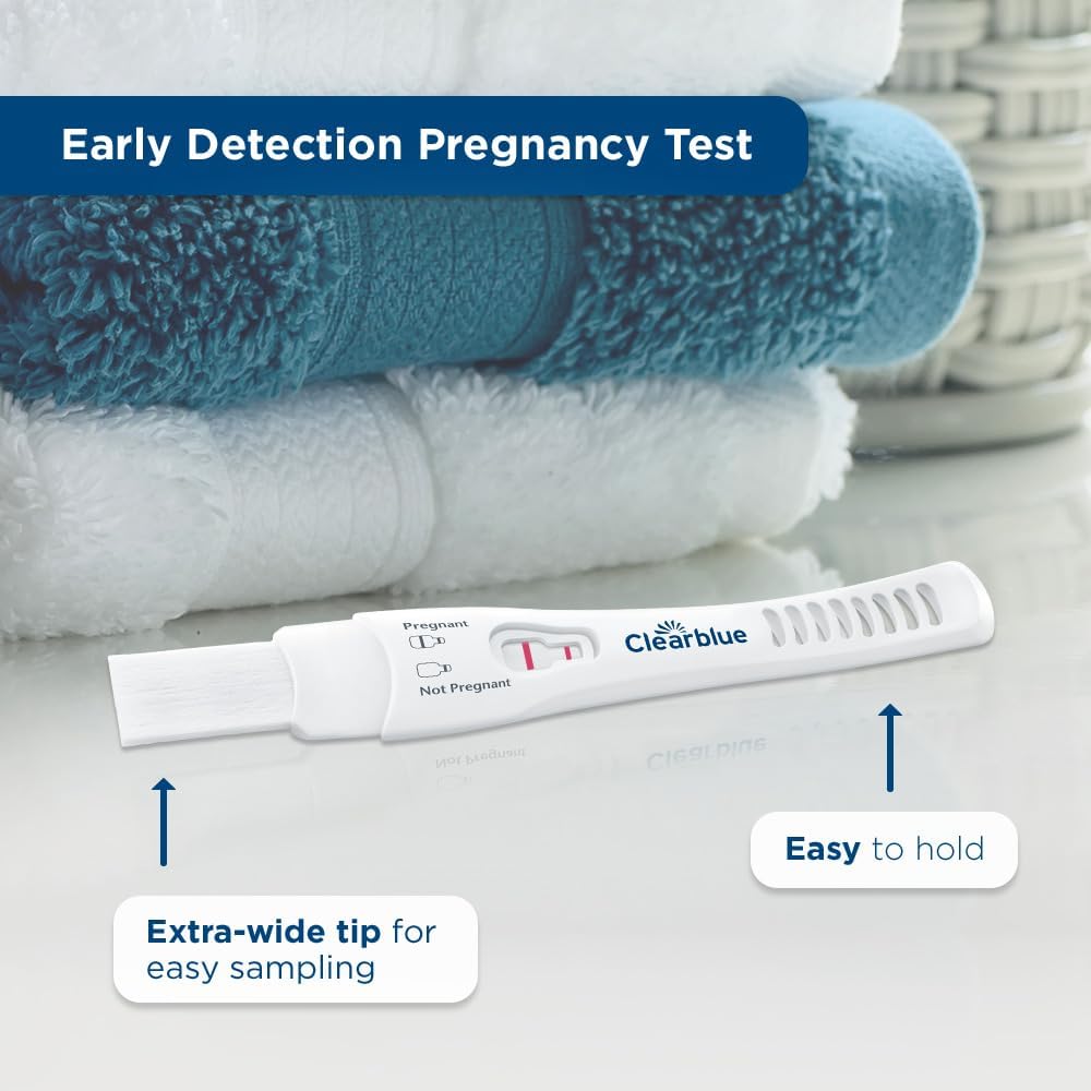 Clearblue Early Detection Pregnancy Test, 3ct