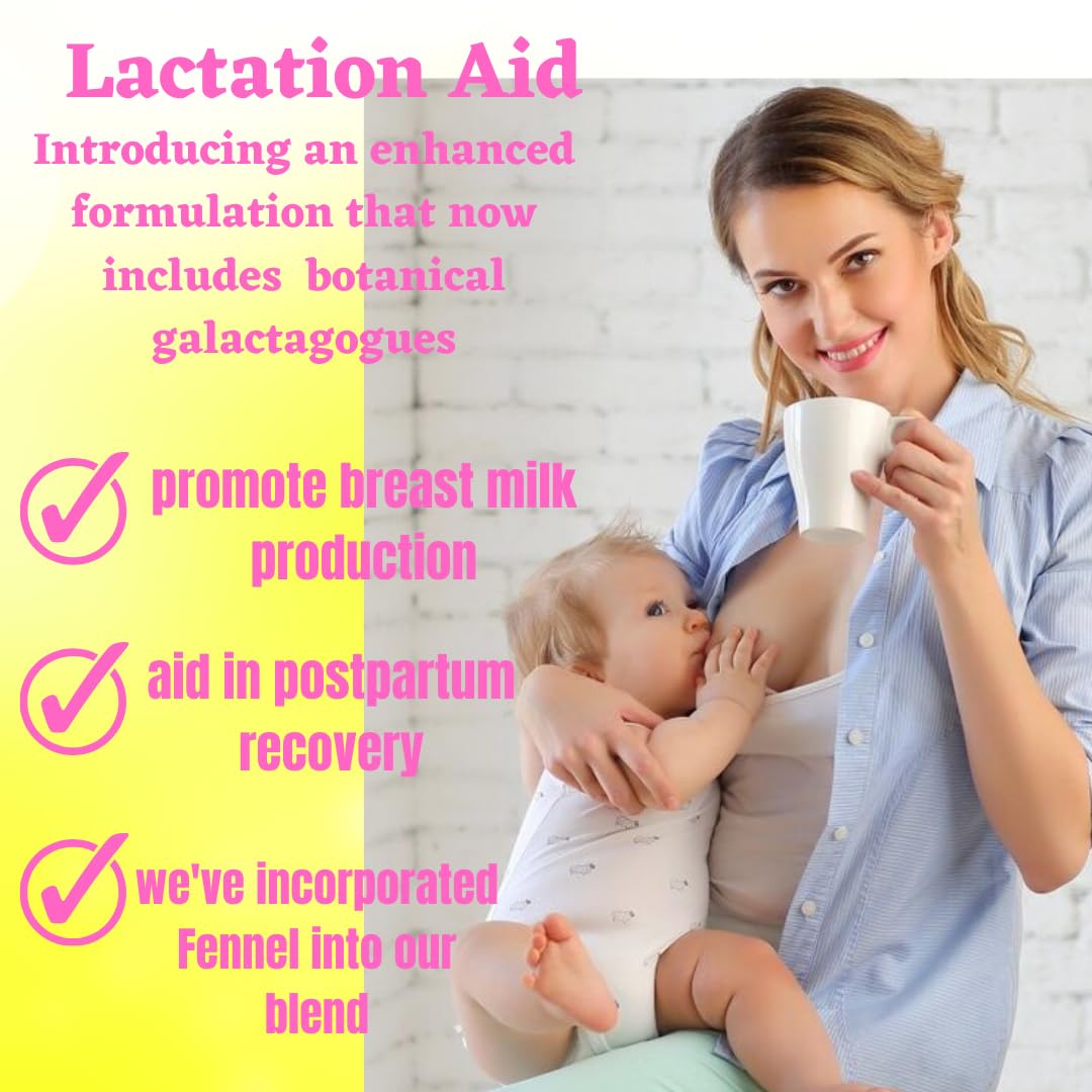 Lactation tea, healthy nursing by Secrets of Tea - ( Up to 40 Servings)