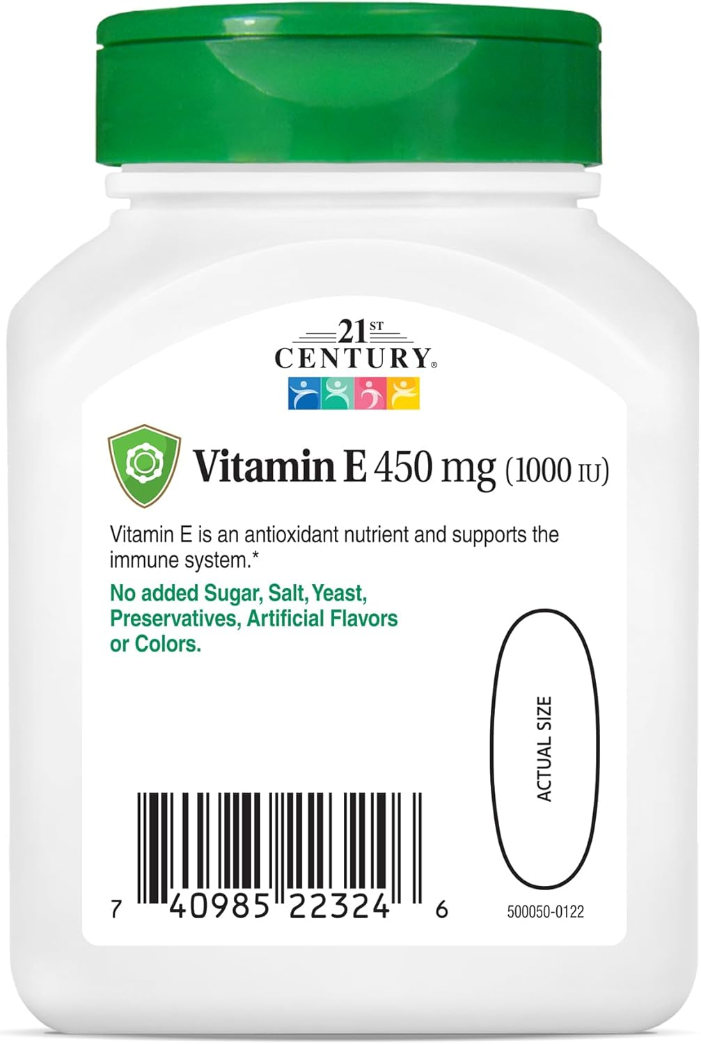 21st Century E 1000 I.U. (Dl-Alpha) Softgels, 55-Count