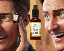 Creation Farm Ear Oil Drops with Mullein, Calendula, St Johns Wort, All Natural Herbal Relief for Earwax Removal, Earache Soothing, Itchy Irritated, Clogged or Dry Ears Made in USA Creation Farm