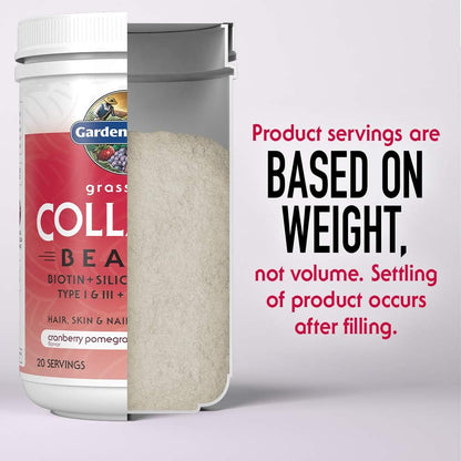 Garden of Life Grass Fed Collagen Beauty - Cranberry Pomegranate, 20 Servings