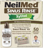 NeilMed Sinus Rinse Kit with Xylitol, 50 Count