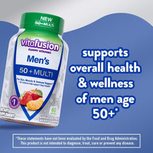 VITAFUSION Men's 50+ Multi Daily Support Supplement 60 Count vitafusion