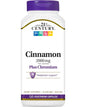21st Century Cinnamon 2000 mg Per Serving Plus Chromium Vegetarian Capsules 120 count