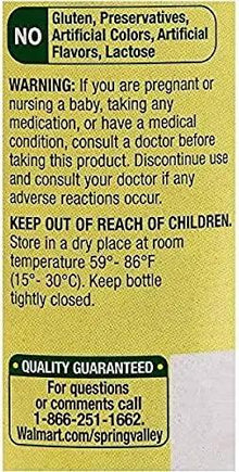 Spring Valley Potassium Heart Health Dietary Supplement Caplets, 99 mg, 250 Count Spring Valley