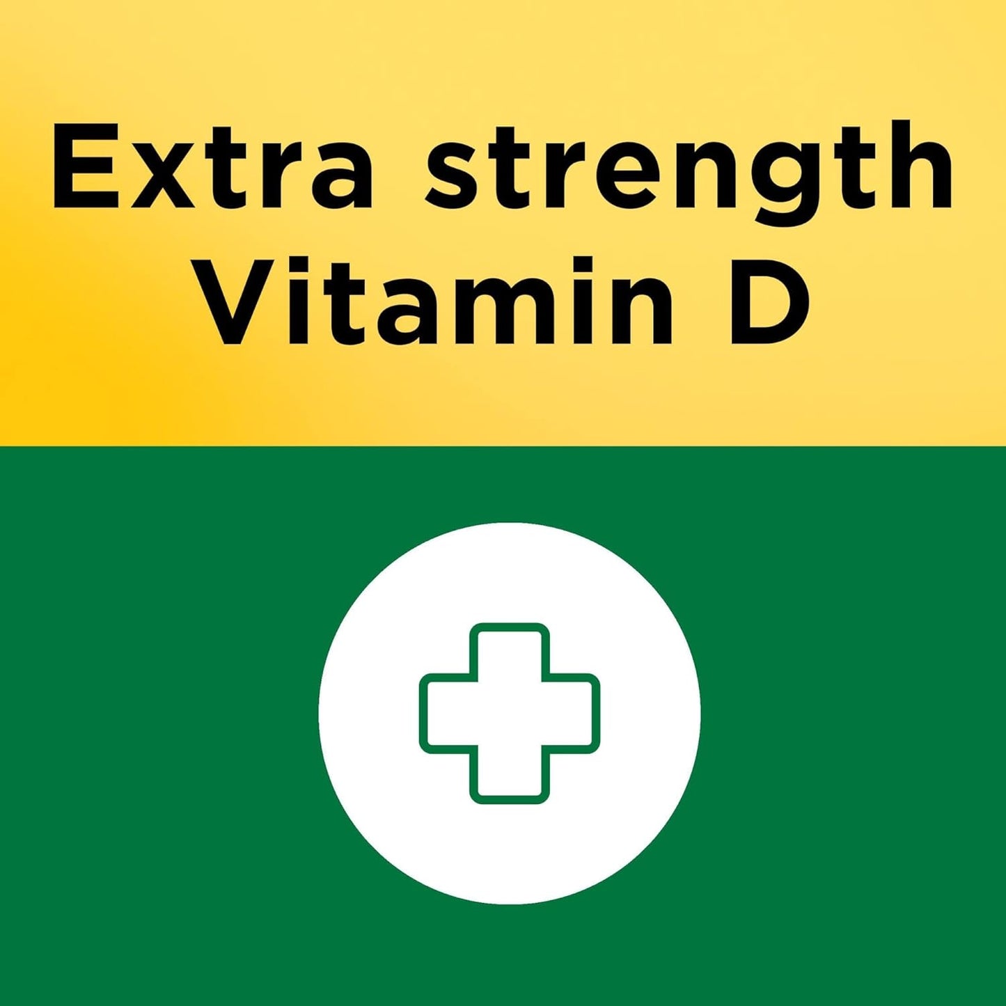 Nature Made Extra Strength Vitamin D3 5000 IU (125 mcg), 180 Softgels, 180 Day Supply