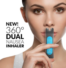 Natural Nausea Relief Inhaler - Nasal Inhaler Stick with Natural Essential Oils, Aromatherapy Inhaler for Motion Sickness, Morning Sickness Vitamins Depots