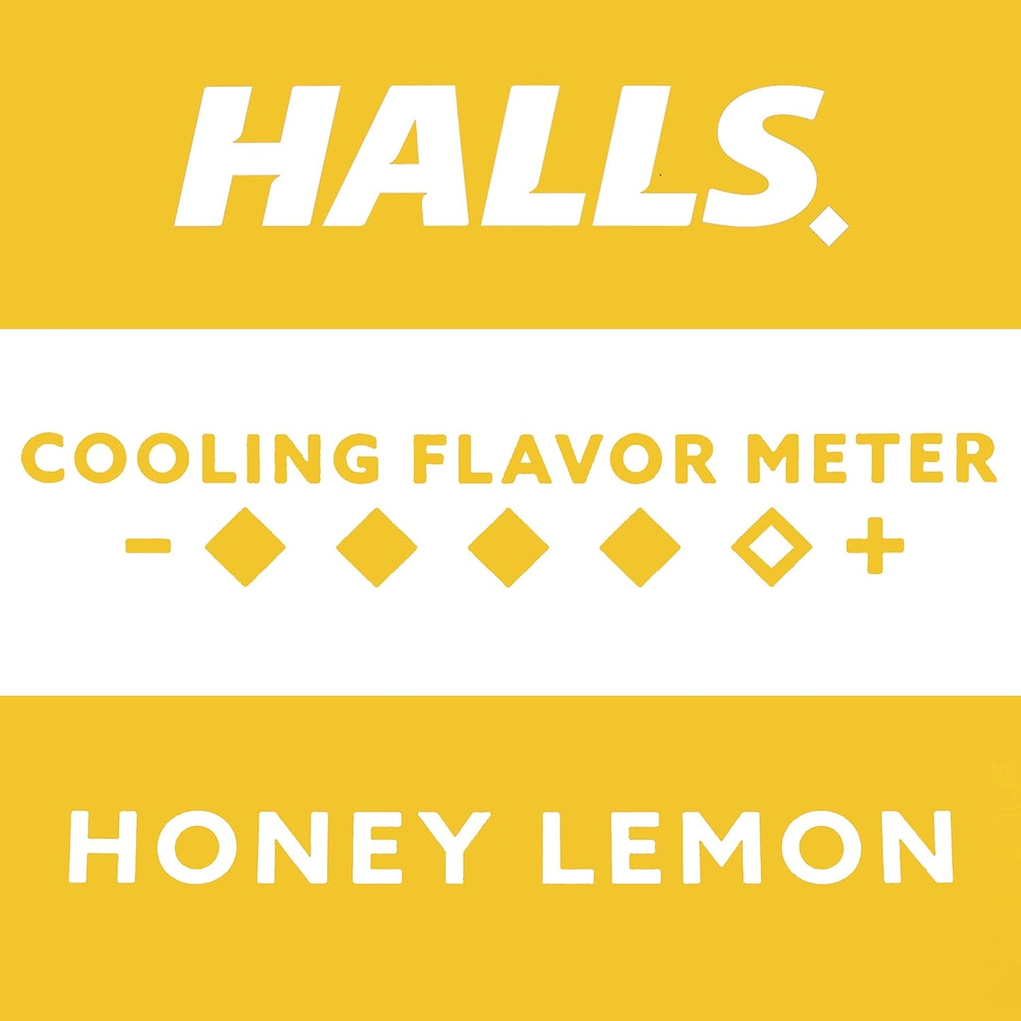 HALLS Relief Honey Lemon Cough Drops, 20 Packs of 9 Drops