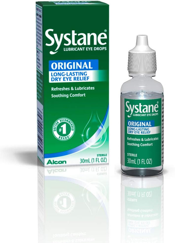 Systane Long Lasting Lubricant Eye Drops, 1 Fl. Oz (Pack of 1) Systane