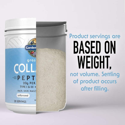 Garden of Life Grass Fed Collagen Peptides Powder, 14 servings
