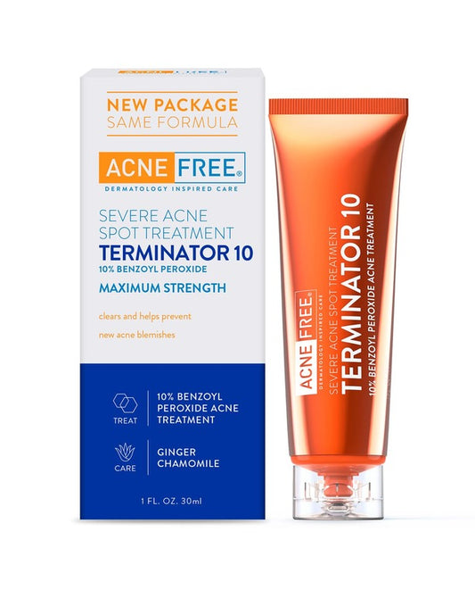 Acne Free Terminator 10 Acne Spot Treatment - 1oz