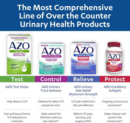 AZO Cranberry Urinary Tract Health Dietary Supplement, Sugar Free, 100 Count