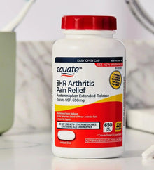 Equate 8HR Pain Relief Acetaminophen, Extended Release Tablets, 650 mg, 24 Count Equate