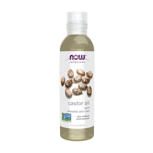 NOW Foods Solution, Castor Oil, 4oz