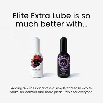 SKYN Elite Extra Lube – Ultra-Thin, Lubricated Latex-Free Condoms