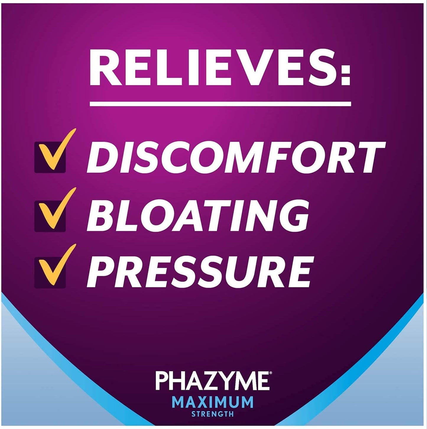 Phazyme Maximum Strength Gas and Bloating Relief, 250 mg Simethicone 12 ct