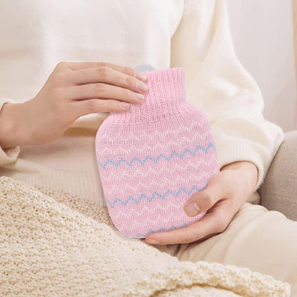 320ml Hot Water Bottle with Knited Cover